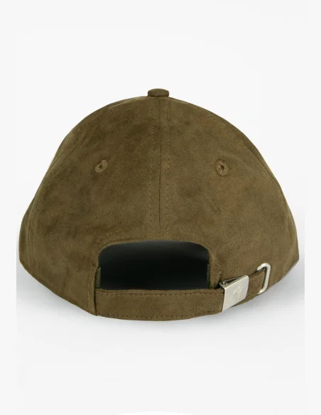 Gorilla Wear kšiltovka Cody Suede army zelená