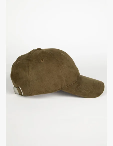 Gorilla Wear kšiltovka Cody Suede army zelená