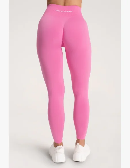 Gym Glamour Legíny Second Skin push up Wild Pink