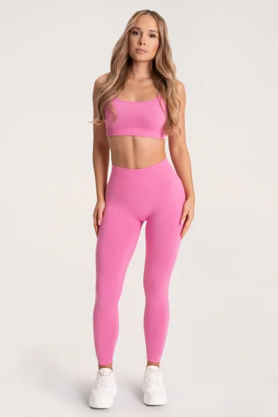 Gym Glamour Legíny Second Skin push up Wild Pink 2