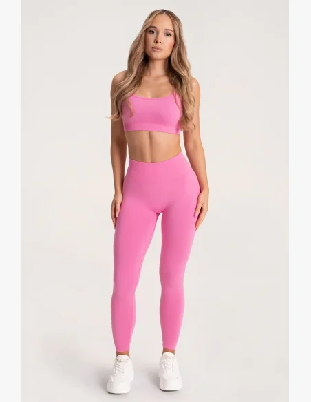 Gym Glamour Legíny Second Skin push up Wild Pink