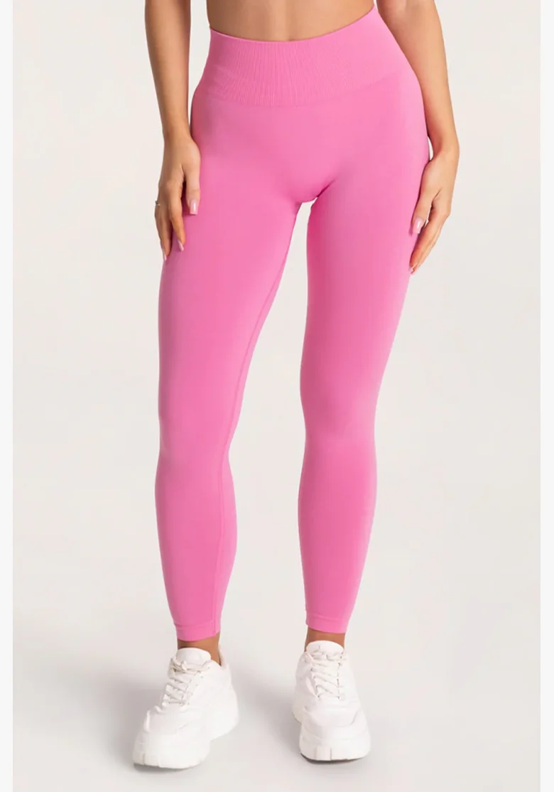 Gym Glamour Legíny Second Skin push up Wild Pink