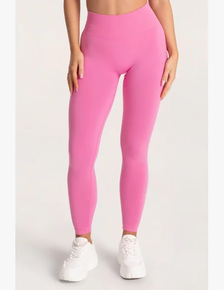 Gym Glamour Legíny Second Skin push up Wild Pink