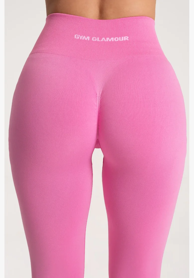 Gym Glamour Legíny Second Skin push up Wild Pink