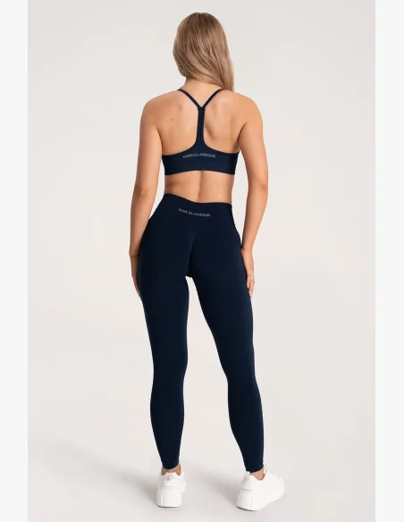 Gym Glamour Legíny Second Skin push up Dark Blue