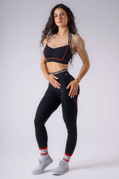 NEBBIA x Olympia High-Waist legíny černé