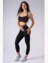 Tvarující legíny NEBBIA x OLYMPIA s vysokým pasem a scrunch butt efektem, které zvýrazní křivky a přinesou do gymu nepřehlédnutelný bodybuilding vibe.