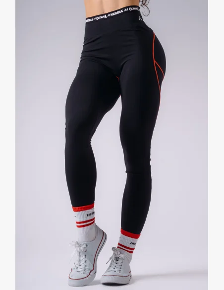 NEBBIA x Olympia High-Waist legíny černé