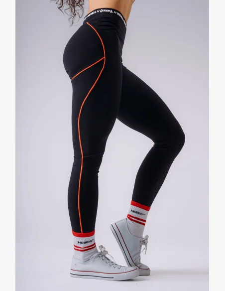 NEBBIA x Olympia High-Waist legíny černé