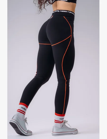NEBBIA x Olympia High-Waist legíny černé
