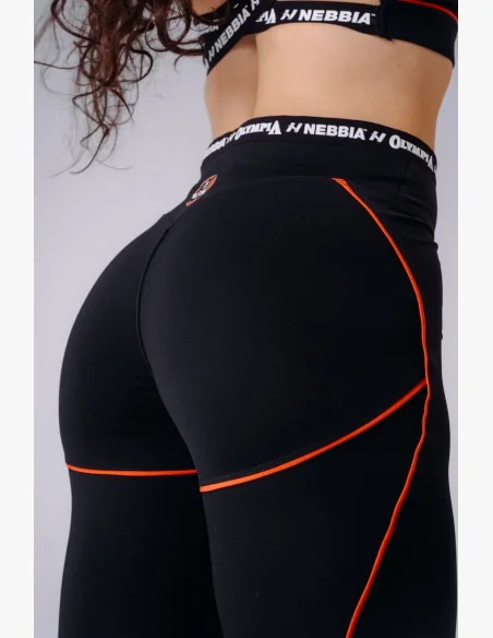 NEBBIA x Olympia High-Waist legíny černé
