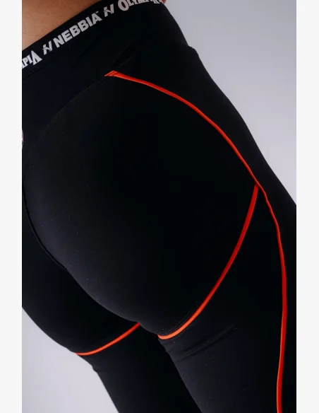 NEBBIA x Olympia High-Waist legíny černé