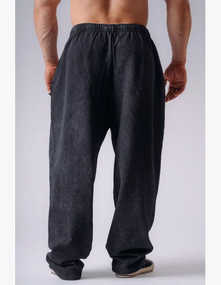 NEBBIA x Olympia Pump Cover tepláky dark grey