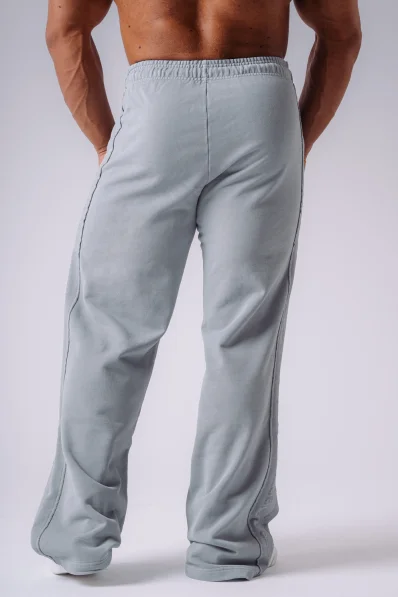 NEBBIA x Olympia volné tepláky glacier grey 2