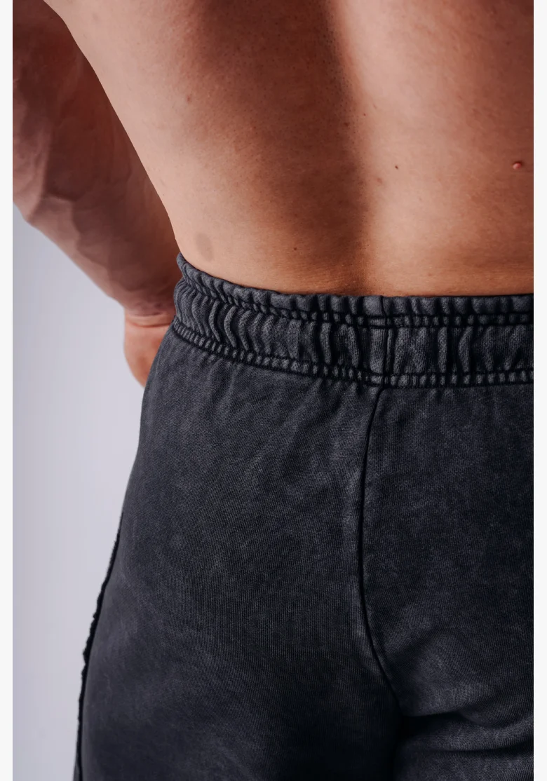 NEBBIA x Olympia volné tepláky dark grey