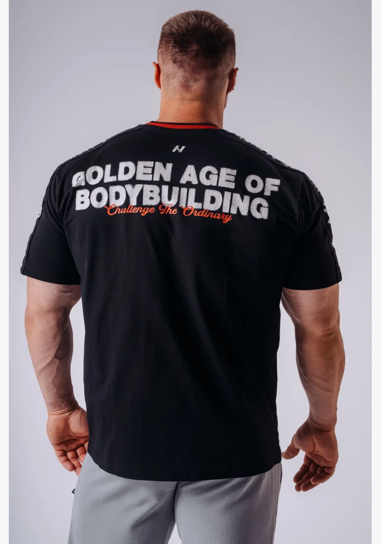 NEBBIA x Olympia Muscle Cover tričko black