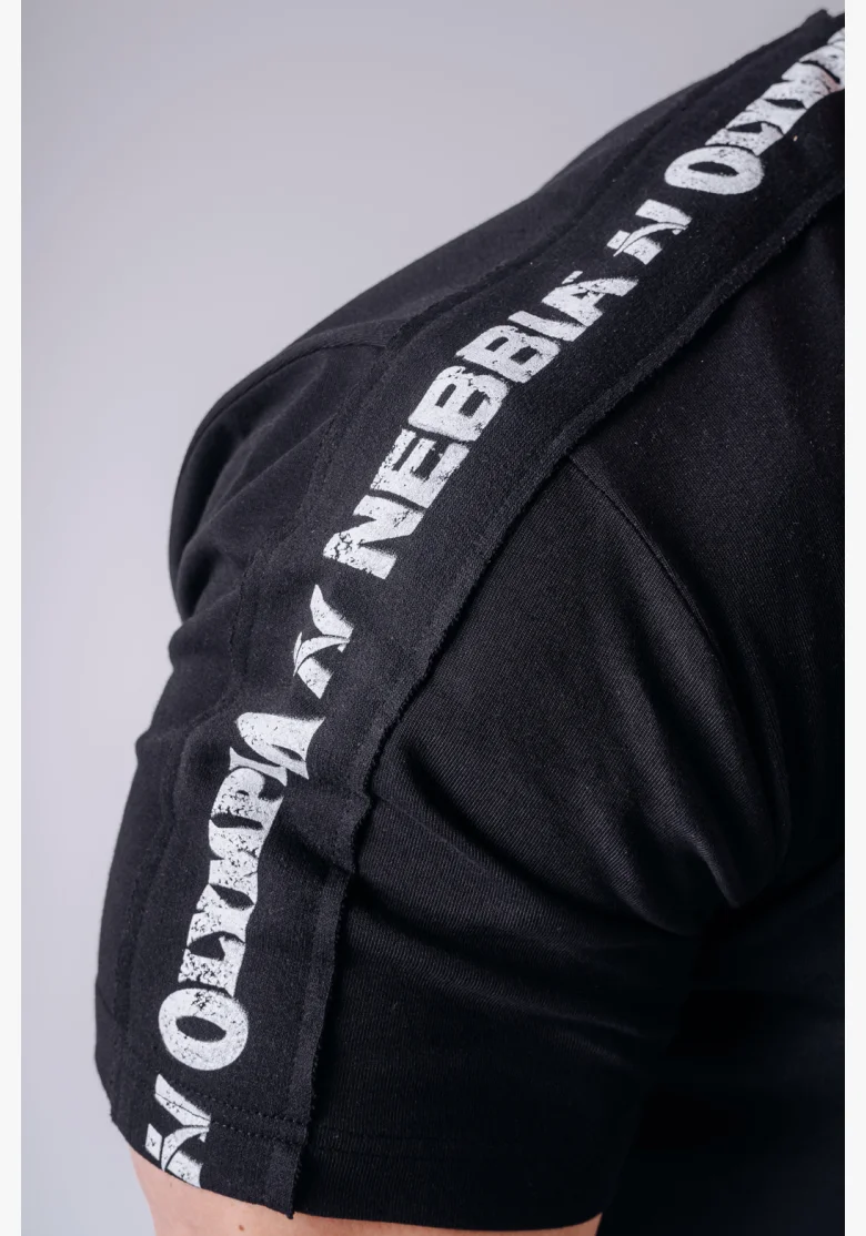 NEBBIA x Olympia Muscle Cover tričko black