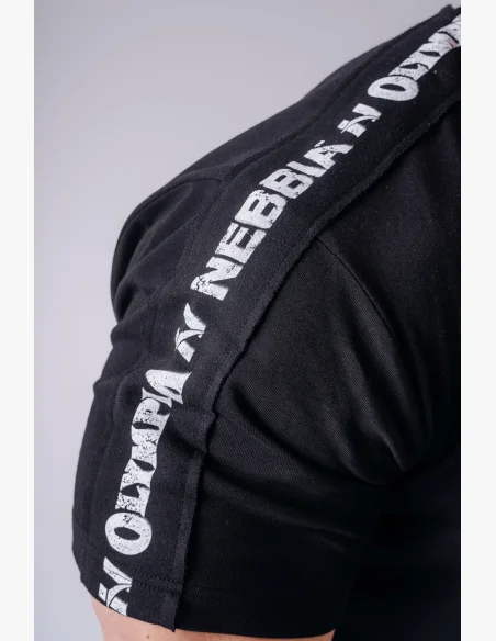 NEBBIA x Olympia Muscle Cover tričko black