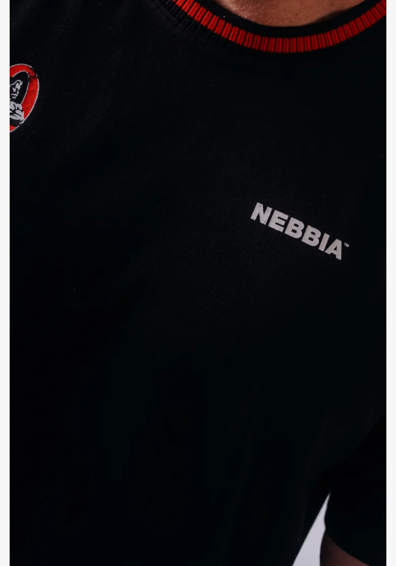 NEBBIA x Olympia Muscle Cover tričko black