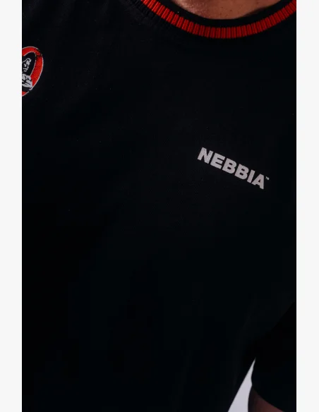 NEBBIA x Olympia Muscle Cover tričko black