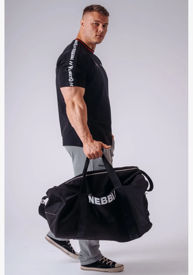 NEBBIA x Olympia Muscle Cover tričko black