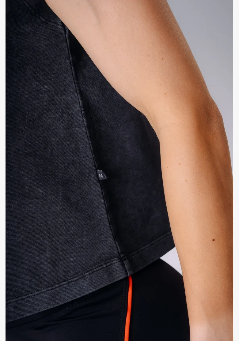 NEBBIA x Olympia Oversized tank top černý