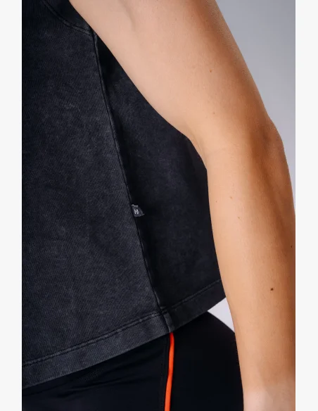 NEBBIA x Olympia Oversized tank top černý
