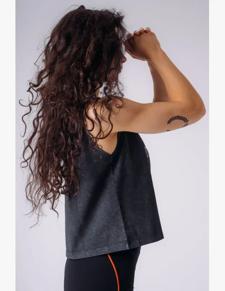 NEBBIA x Olympia Oversized tank top černý