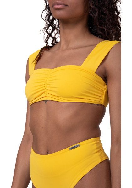 NEBBIA Miami Retro Bikini (vrchní díl) žlutá