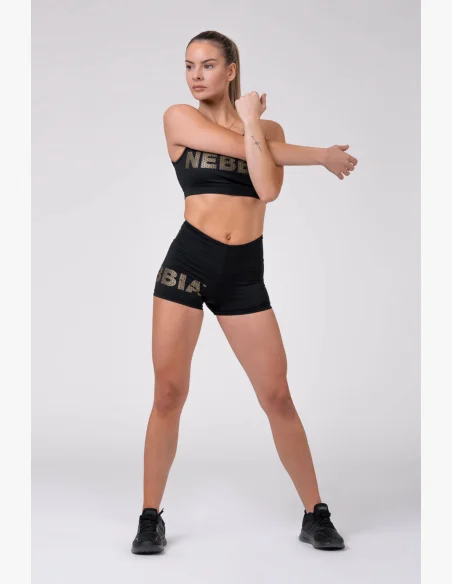 NEBBIA • Gold Print šortky • NEBBIAshop.cz