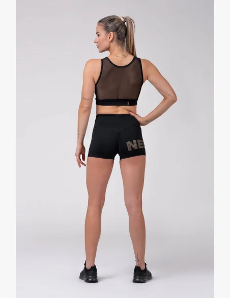 NEBBIA • Gold Print šortky • NEBBIAshop.cz
