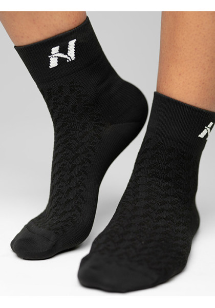 NEBBIA “HI-TECH” N-pattern crew ponožky černá
