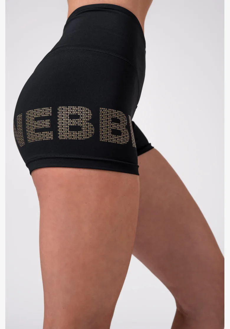 NEBBIA • Gold Print šortky • NEBBIAshop.cz