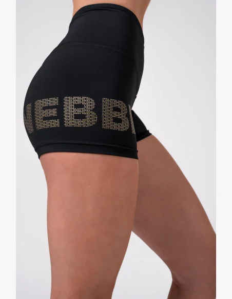 NEBBIA • Gold Print šortky • NEBBIAshop.cz