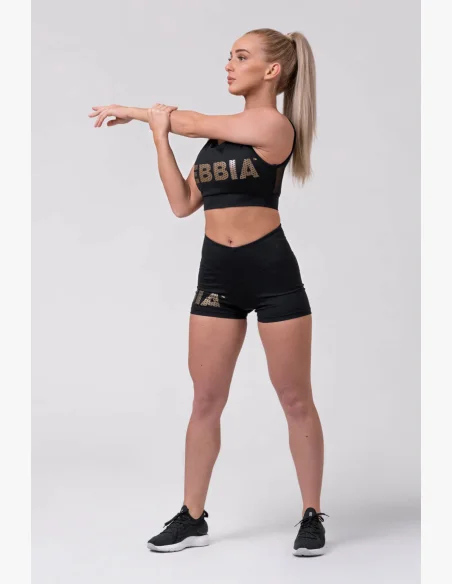 NEBBIA • Gold Print šortky • NEBBIAshop.cz