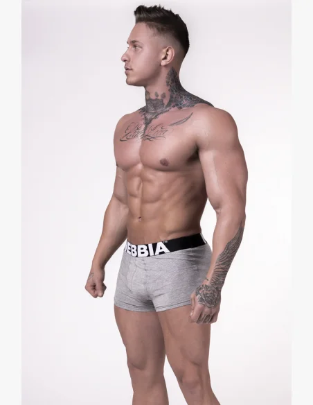 NEBBIA • BOXERKY 701 Light Grey • NebbiaShop.cz