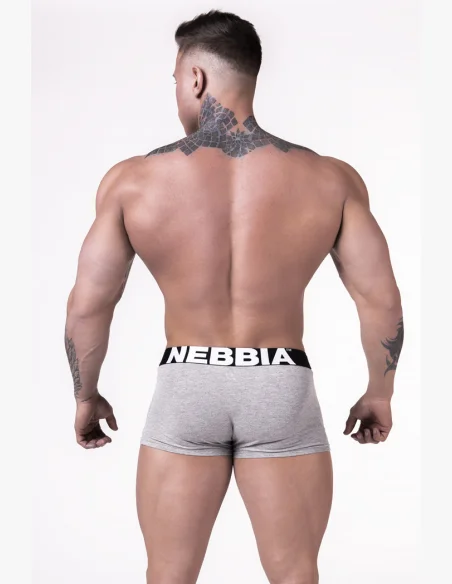 NEBBIA • BOXERKY 701 Light Grey • NebbiaShop.cz