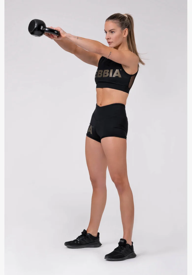 NEBBIA • Gold Print šortky • NEBBIAshop.cz