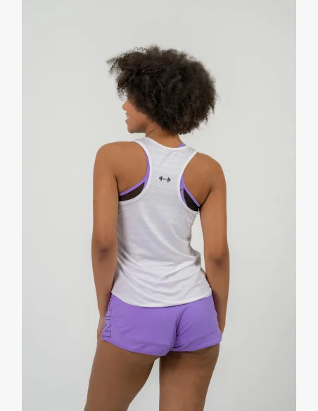 NEBBIA • FIT Activewear tílko “Airy” s reflexním logem • NEBBIAshop.cz