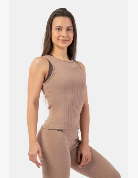 NEBBIA • Žebrované úpletové tílko z organické bavlny • NEBBIAshop.cz