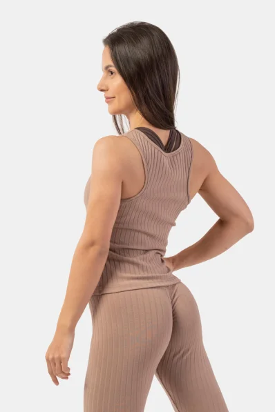 NEBBIA • Žebrované úpletové tílko z organické bavlny • NEBBIAshop.cz 2