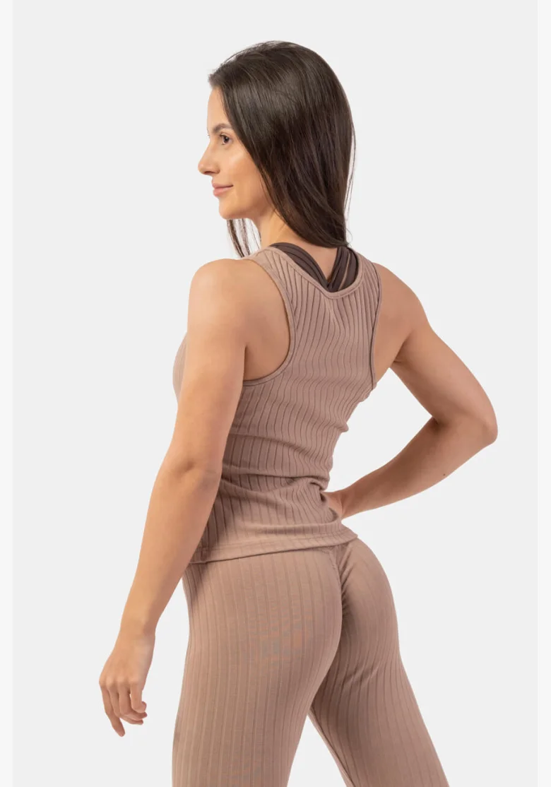 NEBBIA • Žebrované úpletové tílko z organické bavlny • NEBBIAshop.cz
