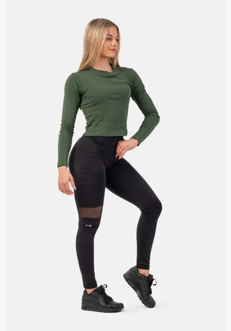 NEBBIA • Žebrované tričko z organické bavlny • NEBBIAshop.cz
