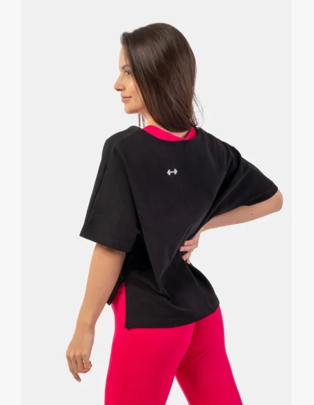 NEBBIA • Volné crop tričko „The Minimalist“ • NEBBIAshop.cz