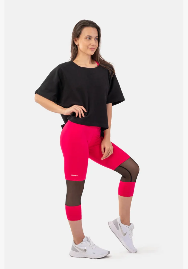 NEBBIA • Volné crop tričko „The Minimalist“ • NEBBIAshop.cz