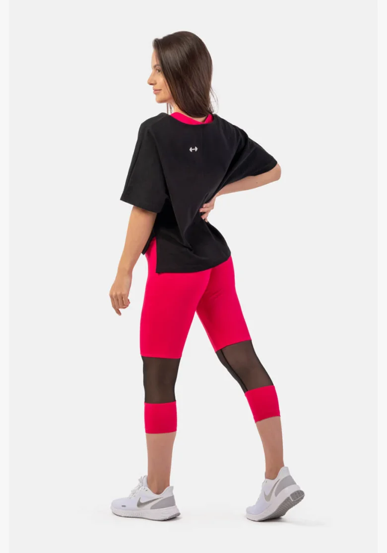 NEBBIA • Volné crop tričko „The Minimalist“ • NEBBIAshop.cz