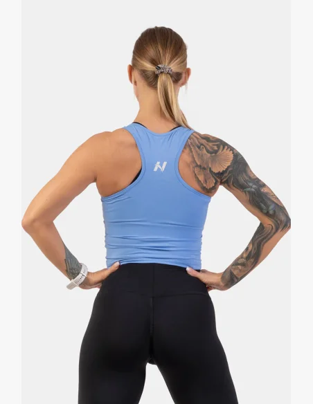 NEBBIA • Sportovní slim-fit crop tílko • NEBBIAshop.cz