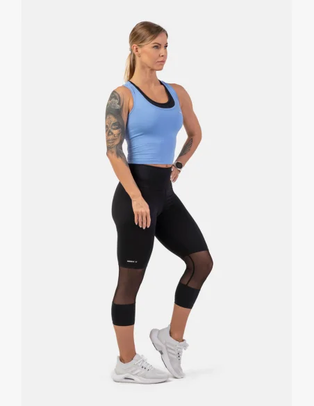 NEBBIA • Sportovní slim-fit crop tílko • NEBBIAshop.cz