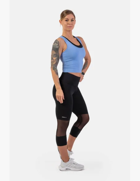 NEBBIA • Sportovní slim-fit crop tílko • NEBBIAshop.cz