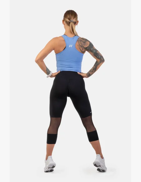 NEBBIA • Sportovní slim-fit crop tílko • NEBBIAshop.cz
